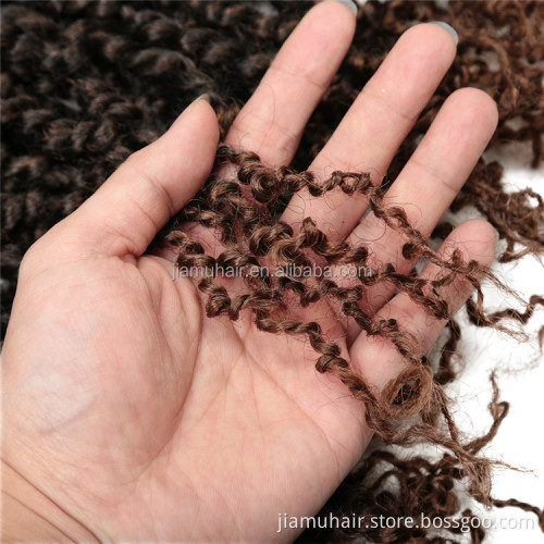 Synthetic Pre Passion Twist Crochet Hair free tress water wave braiding hair Extensions